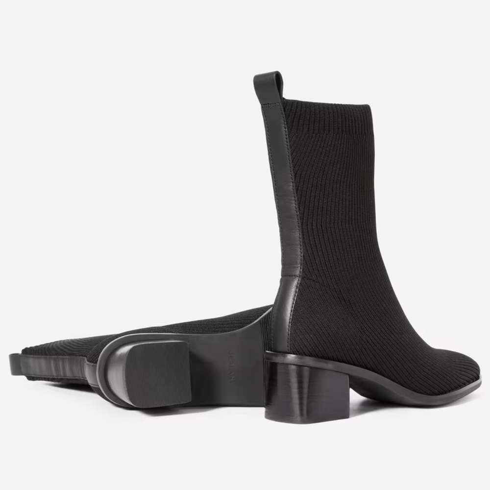 Everlane The High Ankle Glove Boot in ReKnit size 10